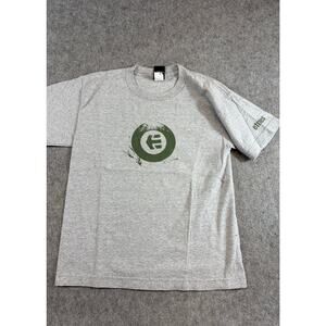 Etnies Shirt Youth Medium Gray Graphic Skate Streetwear Skateboarding Y2K Tee